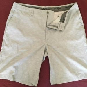 Light Grey Golf Shorts